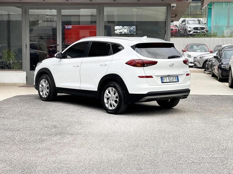 Usata Hyundai Tucson 132 CV (97 kW) 2018 Bianco SUV