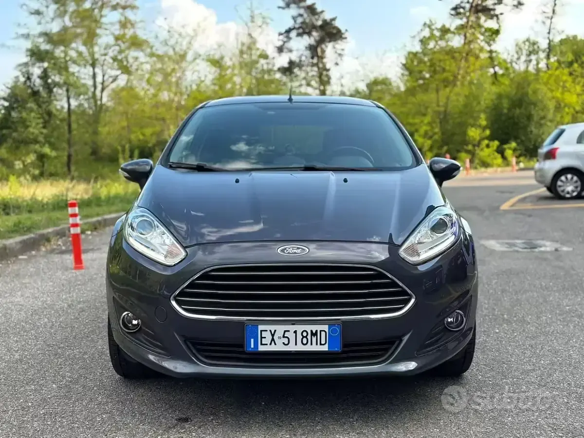 Usata Ford Fiesta Business Edition 80 CV (58 kW) 2014 Grigio Utilitaria