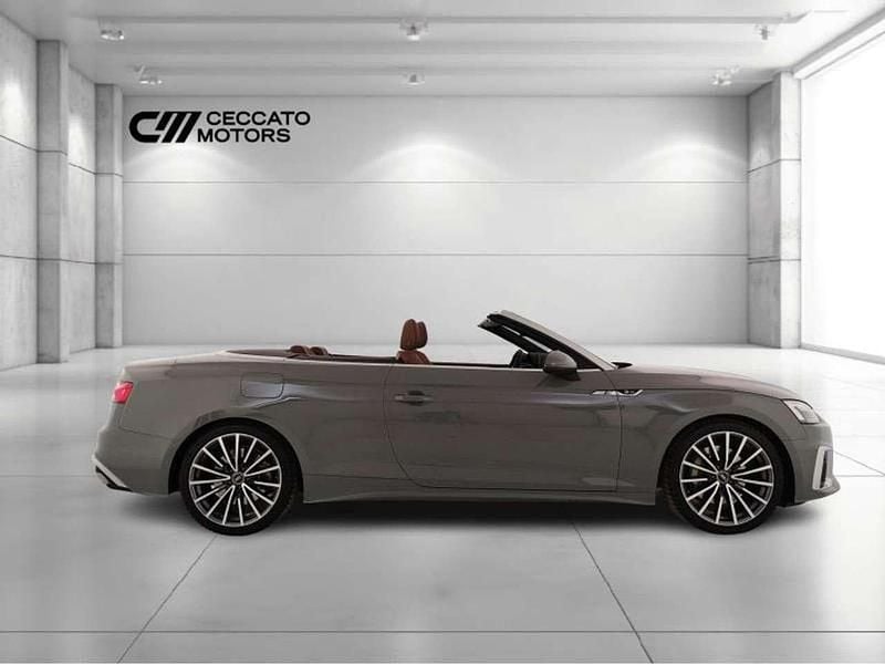Usata Audi A5 Cabriolet S-Line 265 CV (194 kW) 2022 Grigio Cabrio