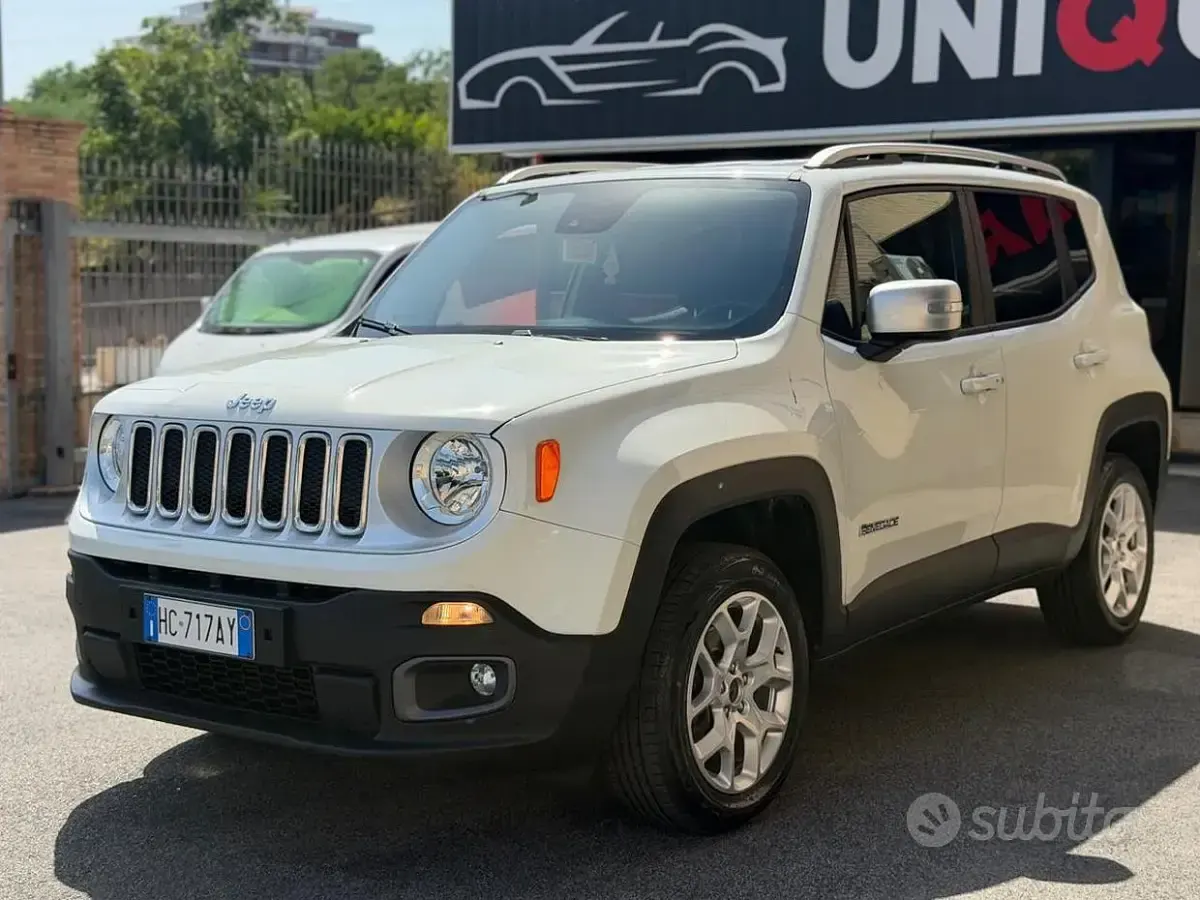 Usata Jeep Renegade Limited 140 CV (102 kW) 2016 Bianco SUV