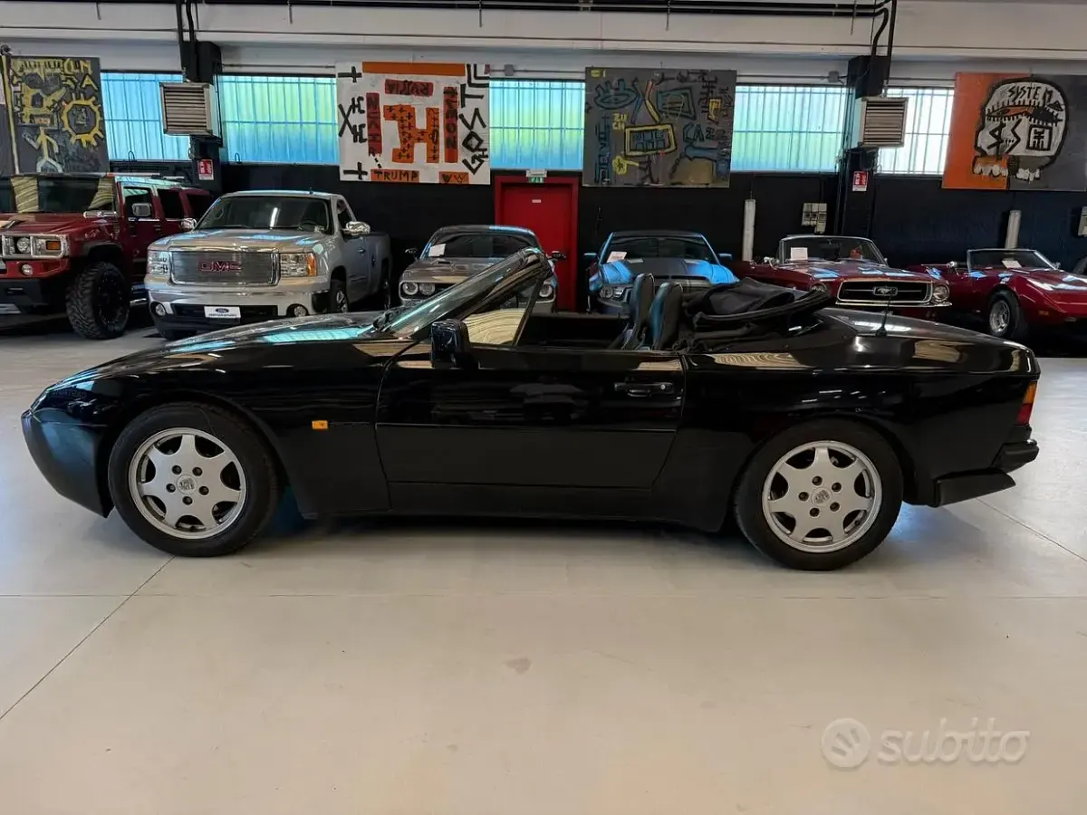 Usata Porsche 944 211 CV (155 kW) 1989 Nero Cabrio