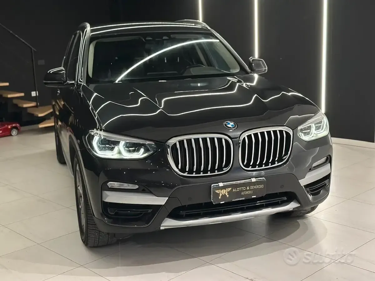 Usata BMW X3 xLine 190 CV (139 kW) 2018 Nero SUV