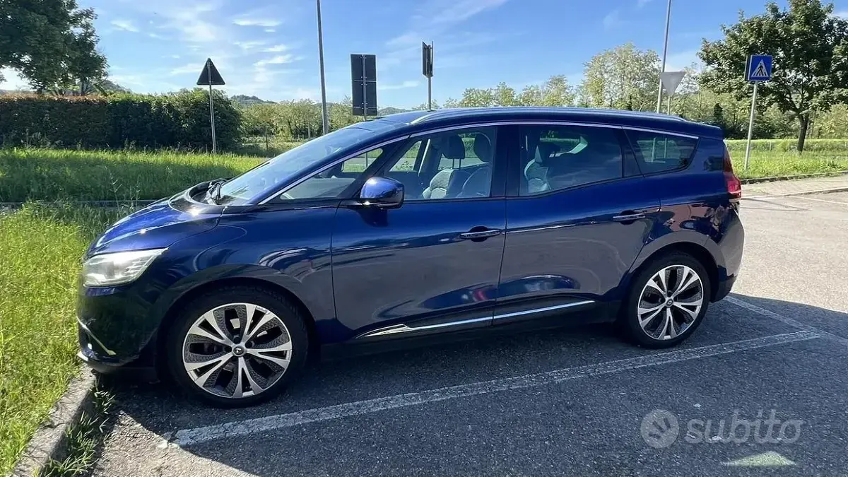 Usata Renault Grand Scénic IV Intens 110 CV (80 kW) 2017 Blu Monovolume
