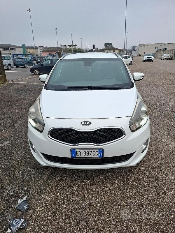 Usata Kia Carens 116 CV (85 kW) 2015 Bianco Monovolume