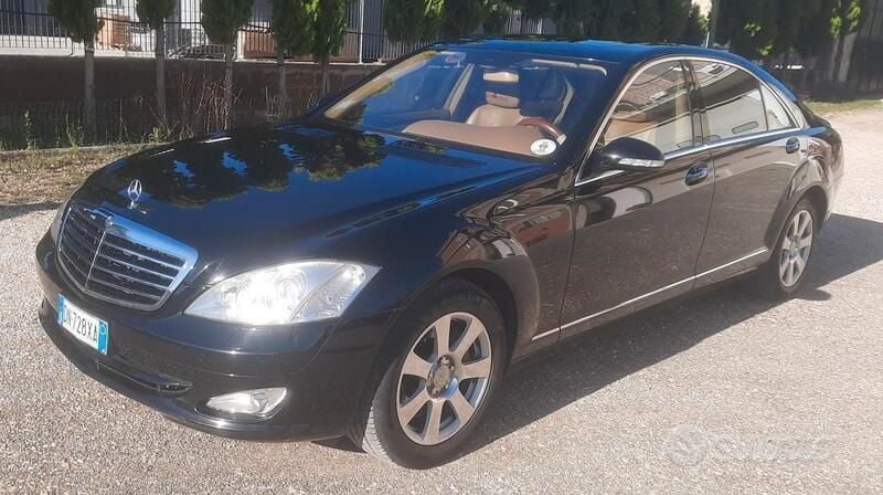 Usata Mercedes S420 Elegance 320 CV (235 kW) 2008 Nero Berlina