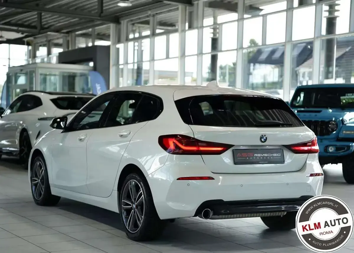 Usata BMW 118 Sport Line 136 CV (100 kW) 2021 Bianco Berlina