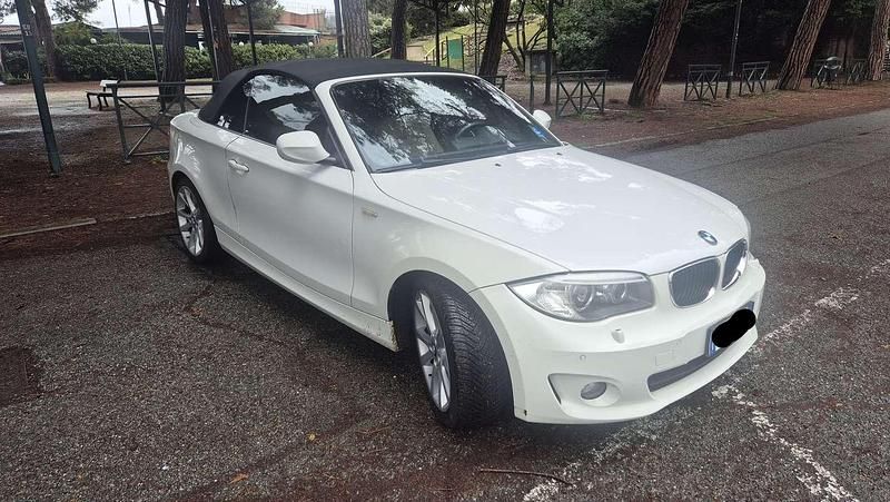 Usata BMW 120 Cabriolet 184 CV (135 kW) 2013 Bianco Cabrio