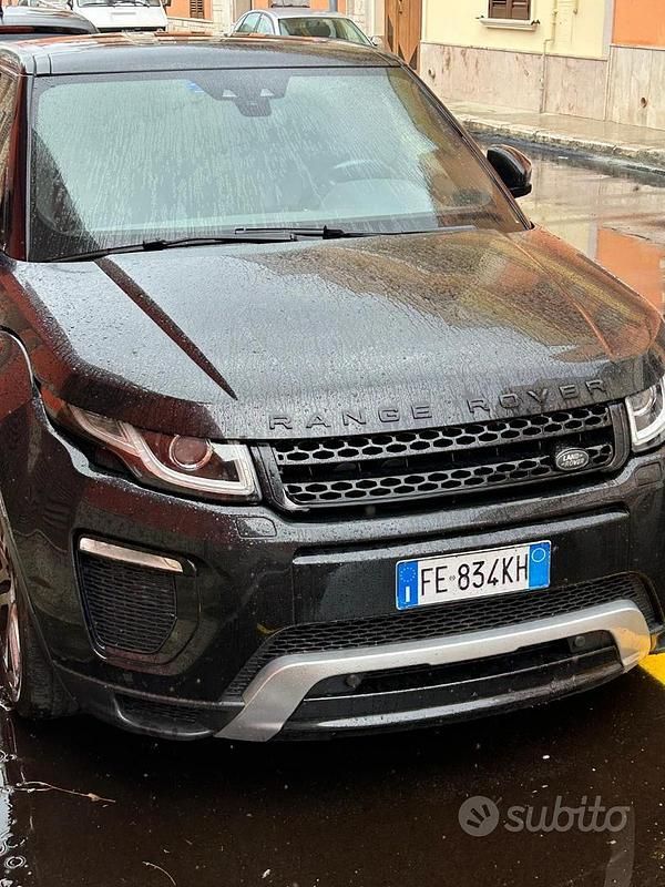 Usata Land Rover Range Rover evoque 2016 Nero Berlina