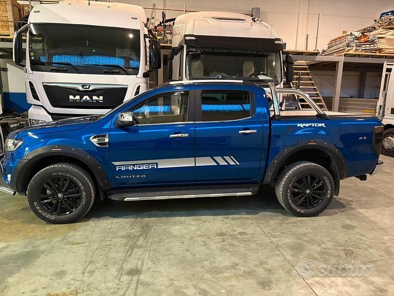 Usata Ford Ranger Limited 2021 Blu Pick-up