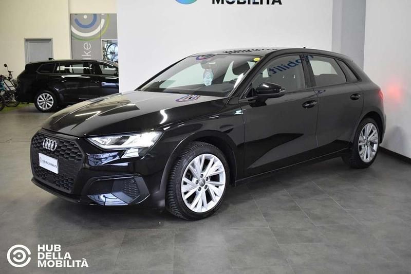 Usata Audi A3 Business 150 CV (110 kW) 2021 Nero Berlina