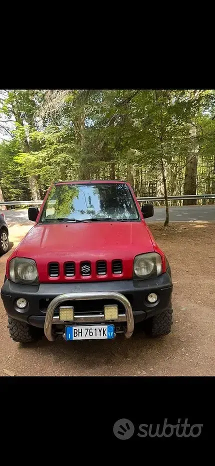 Usata Suzuki Jimny 80 CV (58 kW) 2003 Rosso SUV