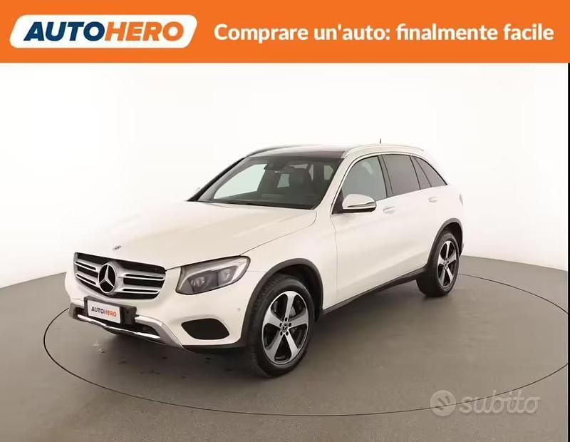 Usata Mercedes GLC250 Premium 204 CV (150 kW) 2018 Bianco SUV