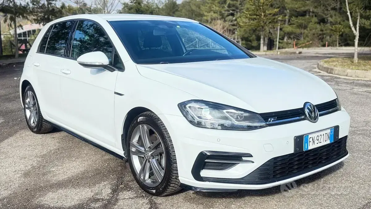 Usata VW Golf VII Highline 150 CV (110 kW) 2017 Bianco Berlina