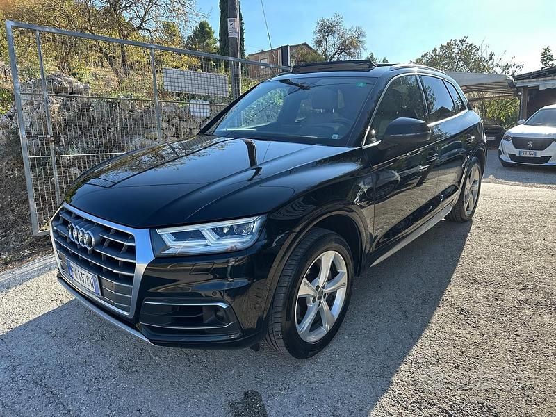 Usata Audi Q5 S-Line 190 CV (139 kW) 2019 Nero SUV