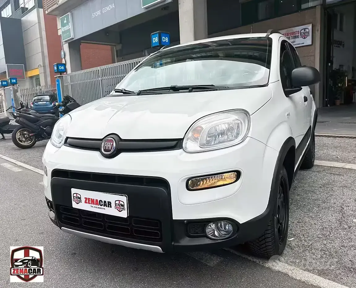 Usata Fiat Panda Cross Cross 85 CV (62 kW) 2022 Bianco Utilitaria