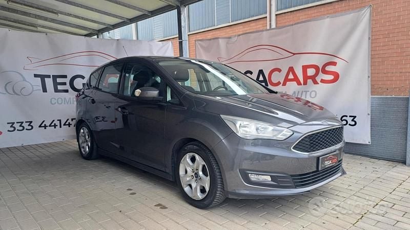 Grigio Usata 2015 Ford C-MAX Titanium Monovolume | 9499 € (Buon prezzo) - Immagine 1/4