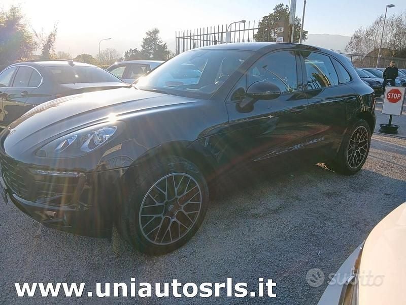 Usata Porsche Macan 251 CV (184 kW) 2018 Blu SUV