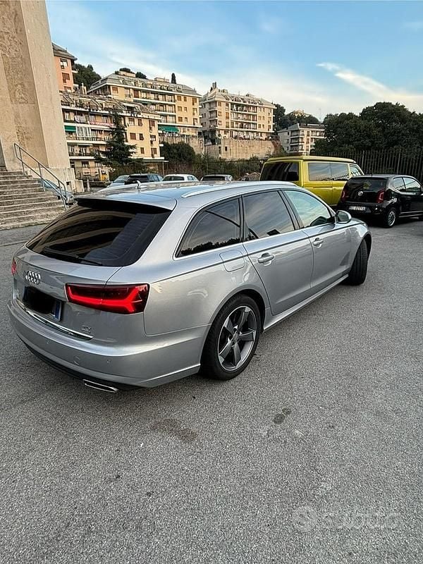Usado Audi A6 190 CV (139 kW) 2015 Gris Familiar