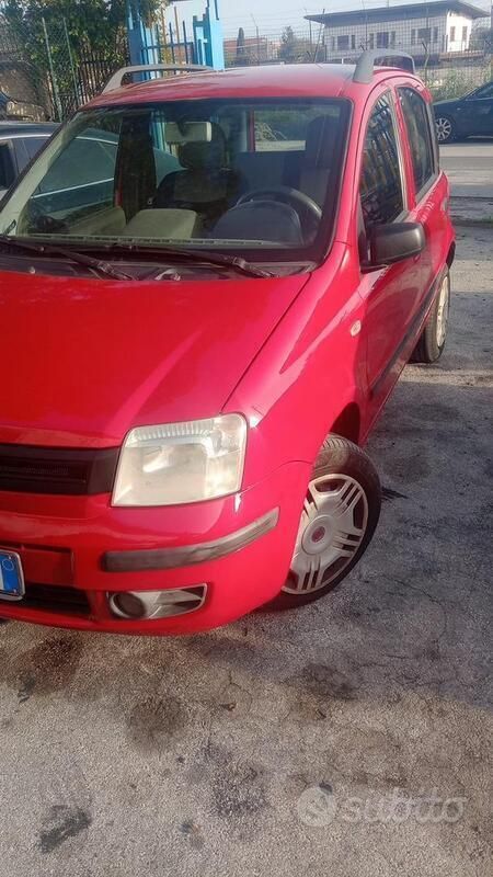 Usata Fiat Panda 2009 Rosso Utilitaria