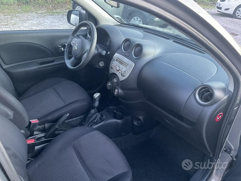 Usata Nissan Micra Acenta 80 CV (58 kW) 2013 Marrone Utilitaria