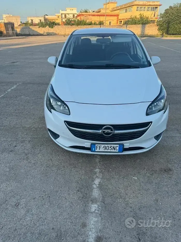 Usata Opel Corsa 75 CV (55 kW) 2016 Bianco Utilitaria