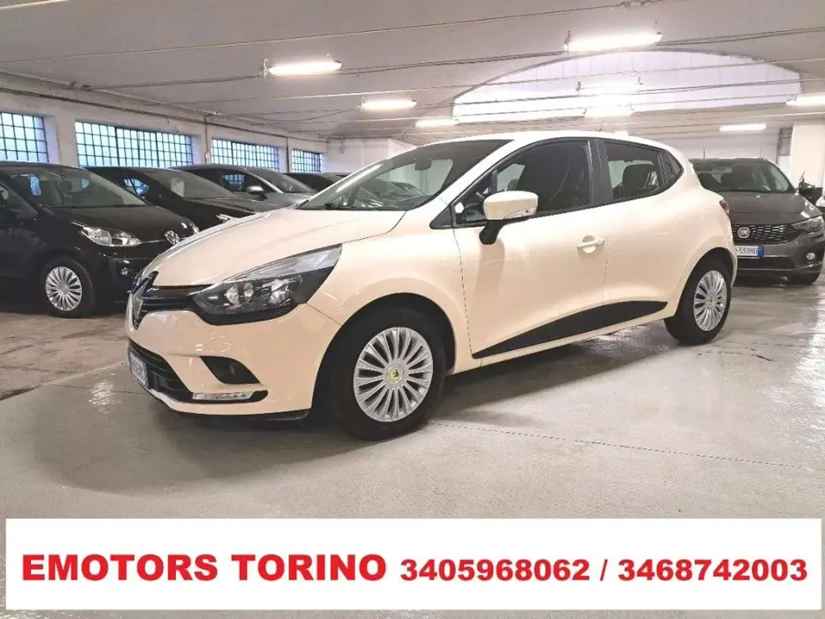 Usata Renault Clio IV 75 CV (55 kW) 2018 Bianco Furgone