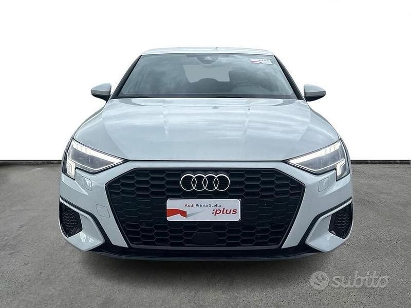 Usata Audi A3 Advanced 204 CV (150 kW) 2021 Bianco Berlina