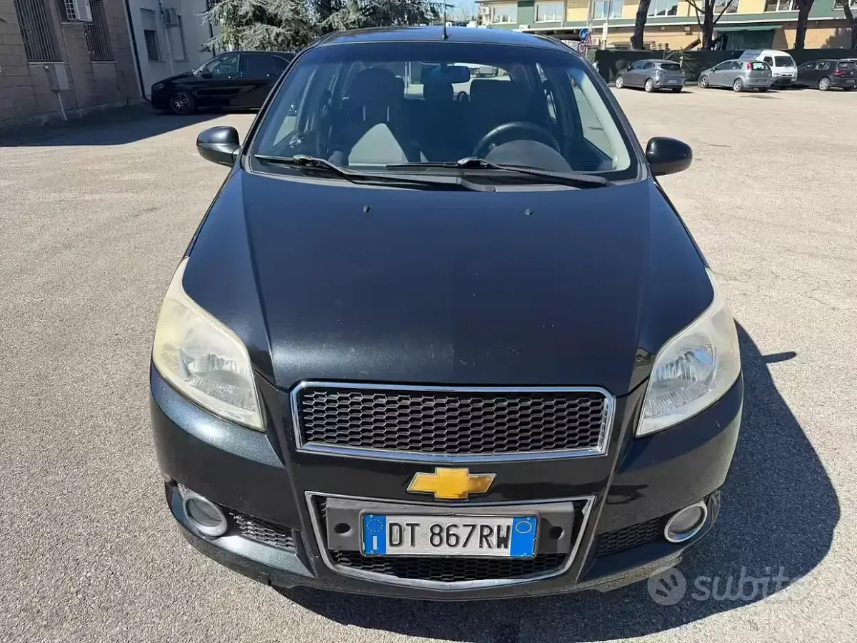 Usata Chevrolet Aveo LS 84 CV (61 kW) 2009 Nero Berlina