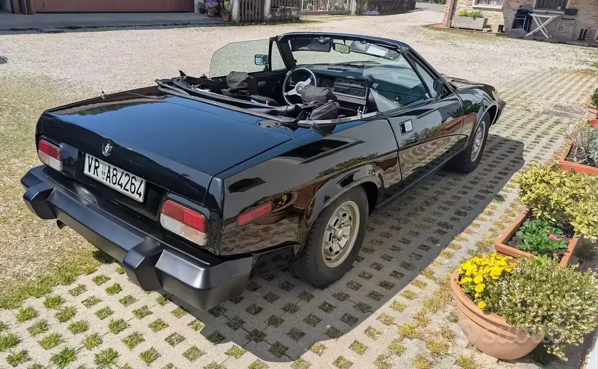 Usata Triumph TR7 1984 Nero Cabrio