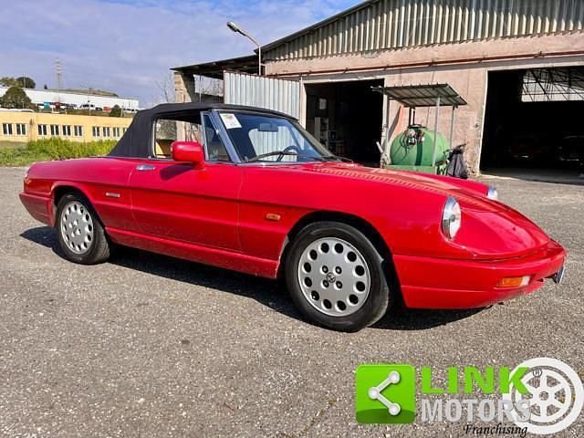 Usata Alfa Romeo Spider 1990 Rosso Cabrio