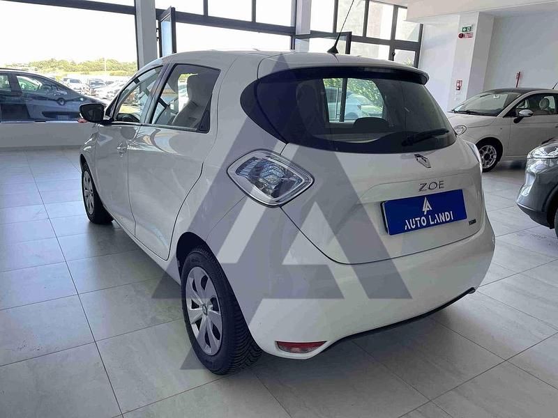 Usata Renault Zoe Life 42 kW (58 CV) 2018 Bianco Utilitaria