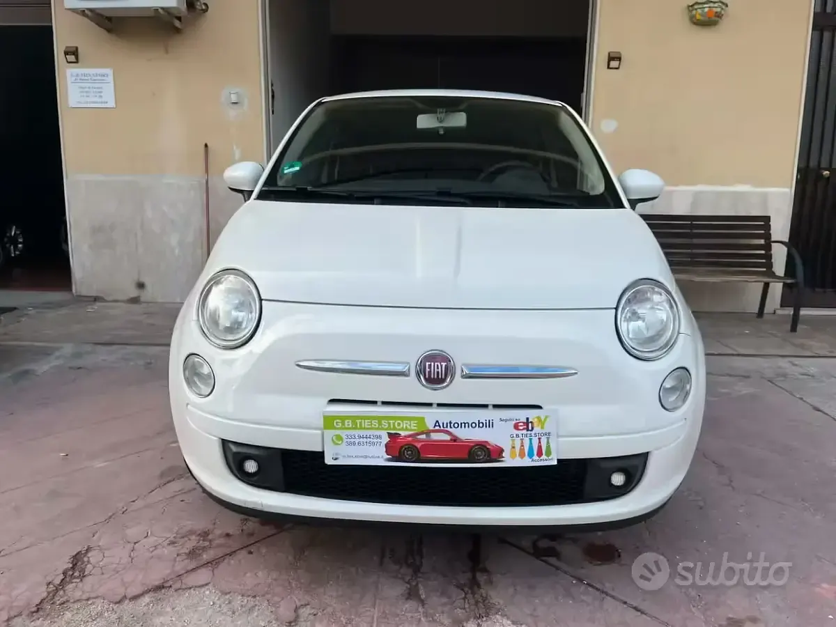 Usata Fiat 500 Sport 69 CV (50 kW) 2011 Bianco Utilitaria