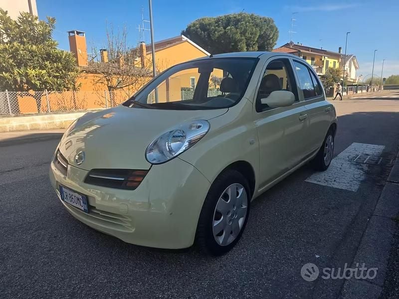 Usata Nissan Micra 2005 Giallo Utilitaria