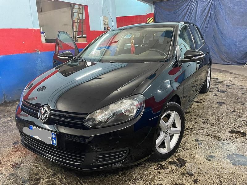 Usata VW Golf VI 80 CV (58 kW) 2011 Nero Utilitaria