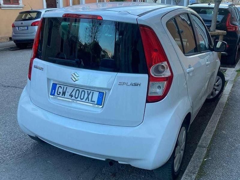 Usata Suzuki Splash GLS 86 CV (63 kW) 2010 Bianco Utilitaria