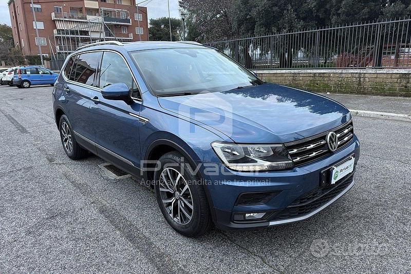 Usata VW Tiguan Allspace Business 150 CV (110 kW) 2018 Blu SUV