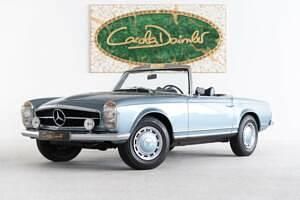 Käytetty Mercedes SL280 170 HP (125 kW) 1968 Sininen Avoauto