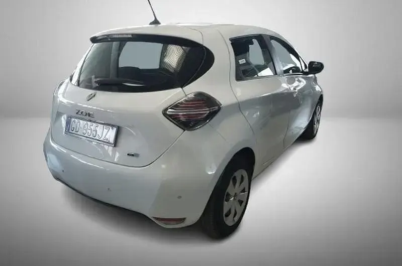 Usata Renault Zoe Life 80 kW (109 CV) 2020 Bianco Utilitaria