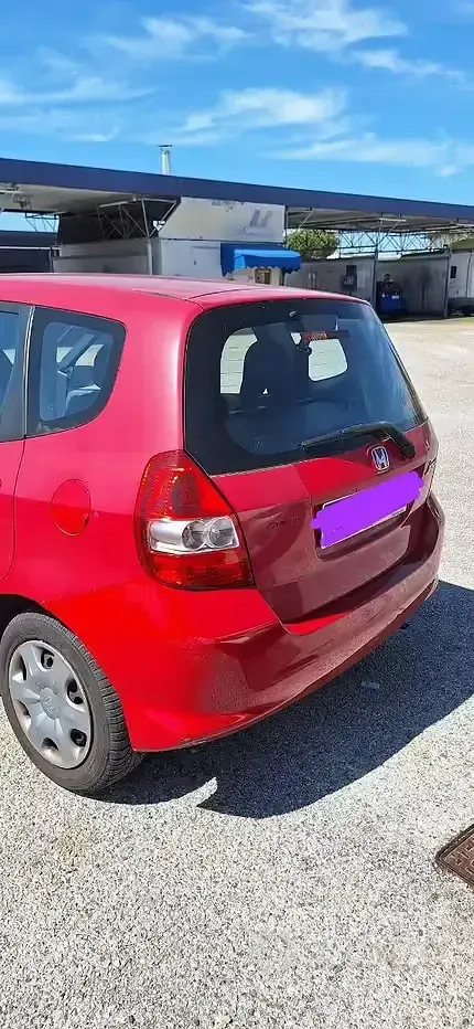 Usata Honda Jazz 83 CV (61 kW) 2006 Rosso Utilitaria