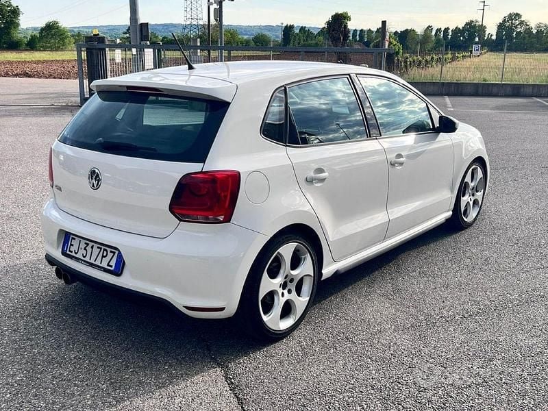 Usata VW Polo GTI 179 CV (131 kW) 2011 Bianco Utilitaria