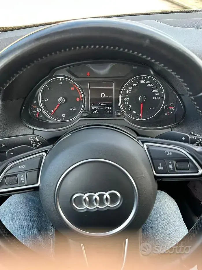 Usata Audi Q5 Advanced Plus 177 CV (130 kW) 2014 Blu/azzurro SUV