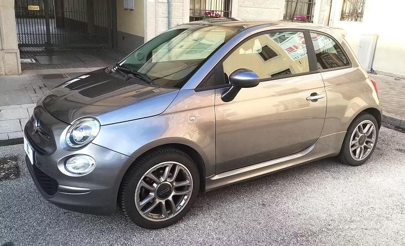 Usata Fiat 500 69 CV (50 kW) 2016 Grigio Berlina