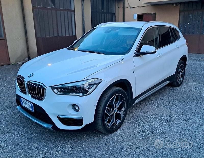 Usata BMW X1 Advantage 150 CV (110 kW) 2019 Bianco SUV