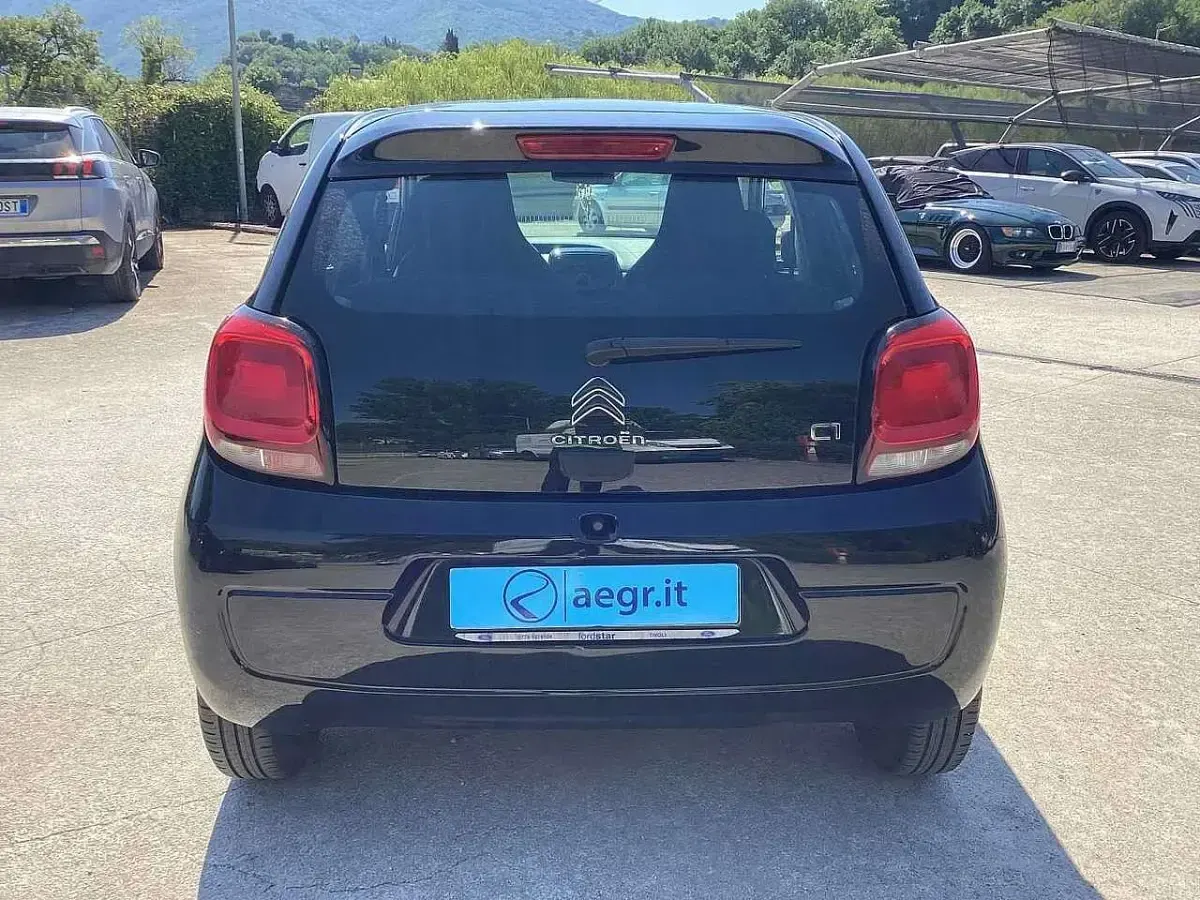 Usata Citroën C1 Feel 69 CV (50 kW) 2018 Nero Utilitaria