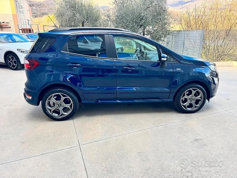 Usata Ford Ecosport ST-Line 125 CV (91 kW) 2022 Blu SUV