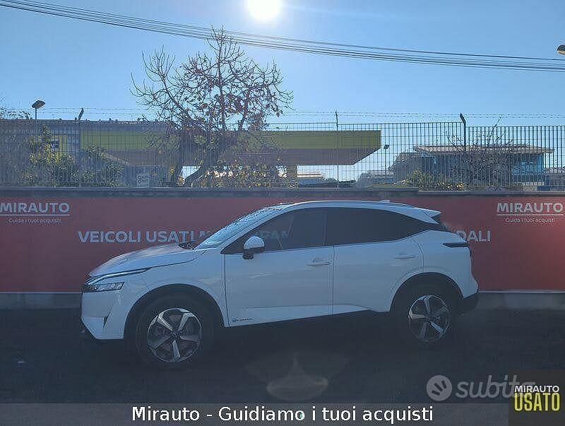 Usata Nissan Qashqai N-Connecta 190 CV (139 kW) 2022 Bianco SUV
