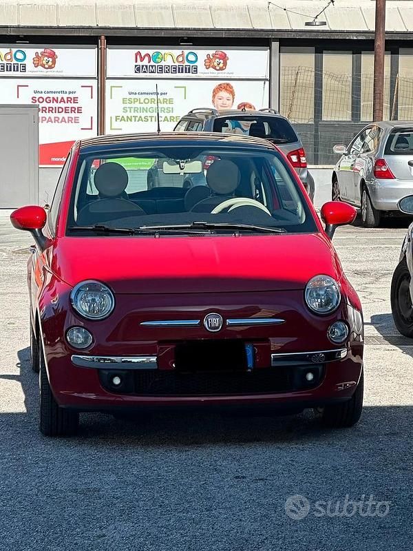 Usata Fiat 500 2012 Rosso Berlina