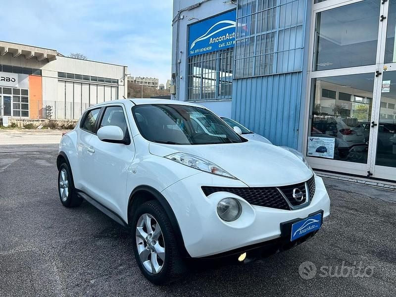 Usata Nissan Juke 110 CV (80 kW) 2011 Bianco SUV