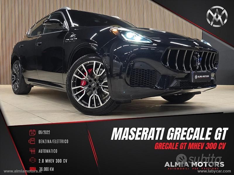Usata Maserati Grecale GT 300 CV (220 kW) 2022 Nero SUV