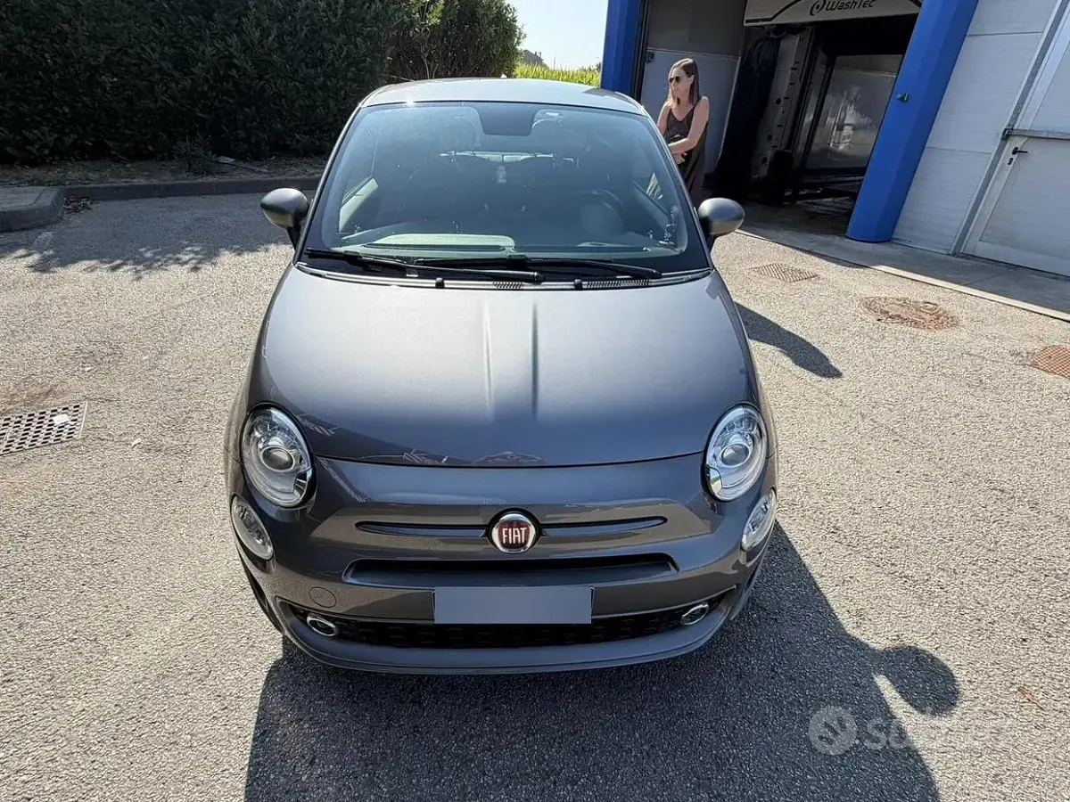 Usata Fiat 500 Sport 85 CV (62 kW) 2018 Grigio Berlina